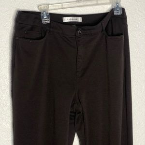 Croft & Barrow Brown Stretch 12 Suit Dress Pants